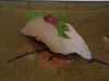 Tai with shiso and ume paste
