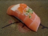 Sake with ikura
