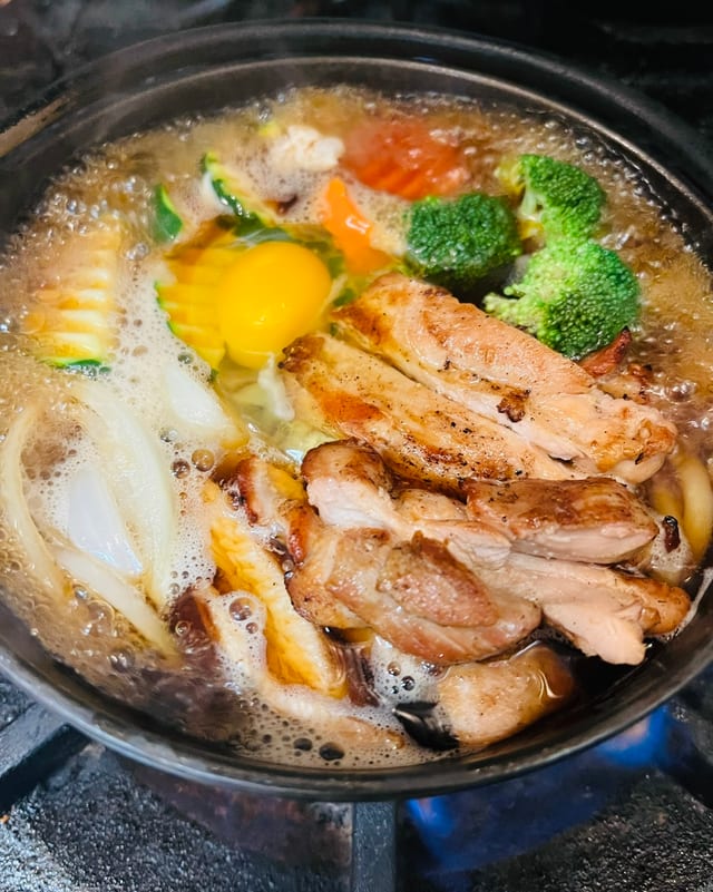 Beef Sukiyaki.