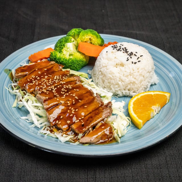 Grilled Steak Teriyaki.