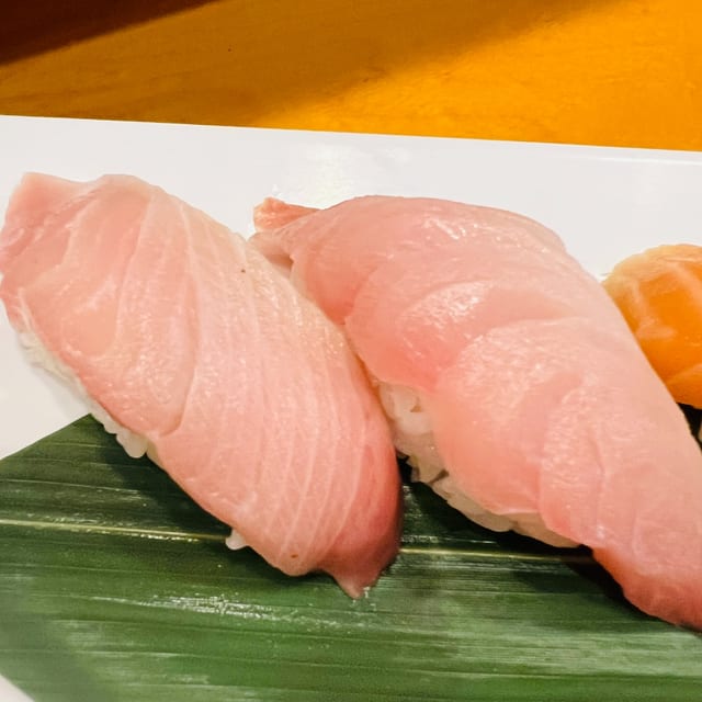 Hamachi Nigiri.