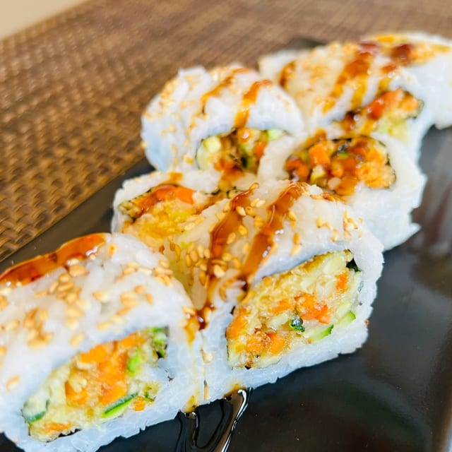 Vegetable Tempura Roll.